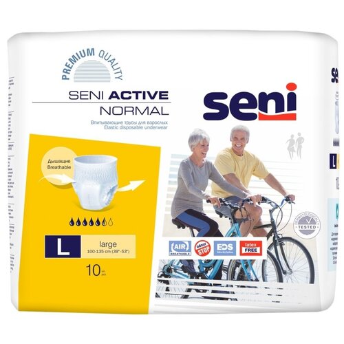  -     Seni ACTIVE NORMAL large ( 100-135 ), 10 .   , -, 