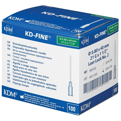   21G (0,840 ) KD-Fine 100./.   , -, 