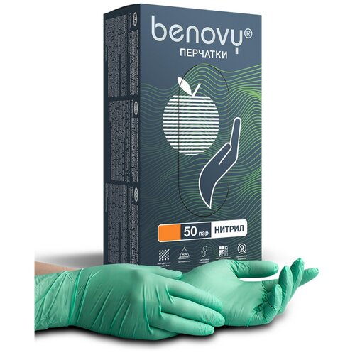   Benovy Nitrile Multicolor   , 50 , : L, : , 1 .   , -, 