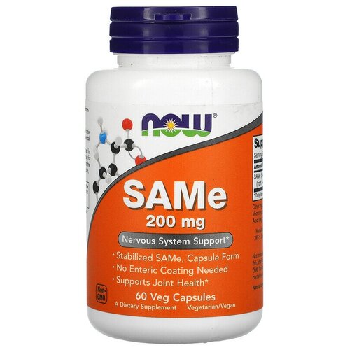 NOW SAMe,  S--L- 200  - 60    , -, 