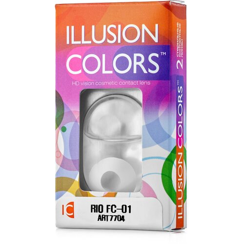   ILLUSION olors Rio, 2 ., R 8,6, D 0, fc-01   , -, 