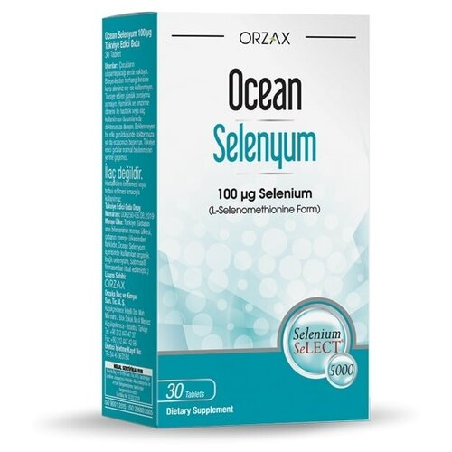 ���������� Selenyum/����� 100mg, Orzax Ocean, 30 ��������