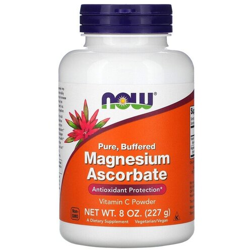  NOW Magnesium Ascorbate, 227    , -, 