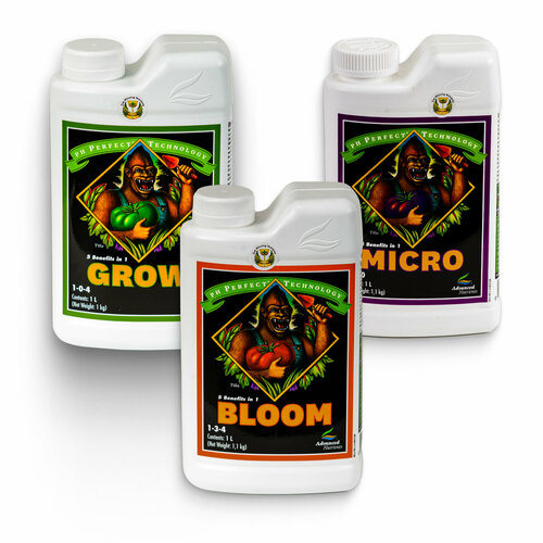  Advanced pH Perfect Grow Micro Bloom 1 .   , -, 