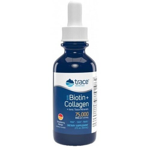 Trace Minerals Liquid Ionic Biotin+Collagen 59   , -, 