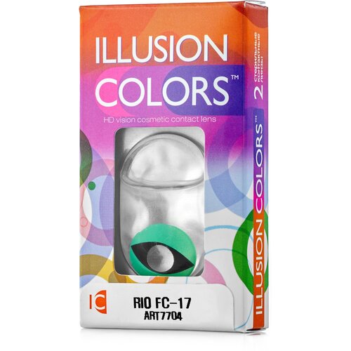   ILLUSION olors Rio, 2 ., R 8,6, D 0, fc-17   , -, 