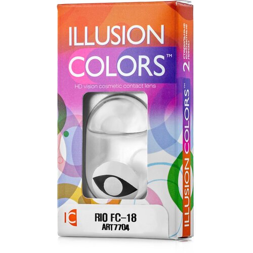   ILLUSION olors Rio, 2 ., R 8,6, D 0, fc-18   , -, 