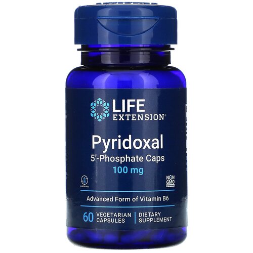 Life Extension Pyridoxal 5'-Phosphate, 40 , 100 , 60 .   , -, 