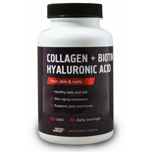  PROTEIN.COMPANY Collagen + Biotin Hyaluronic acid, 90 , 250 , 120 .   , -, 