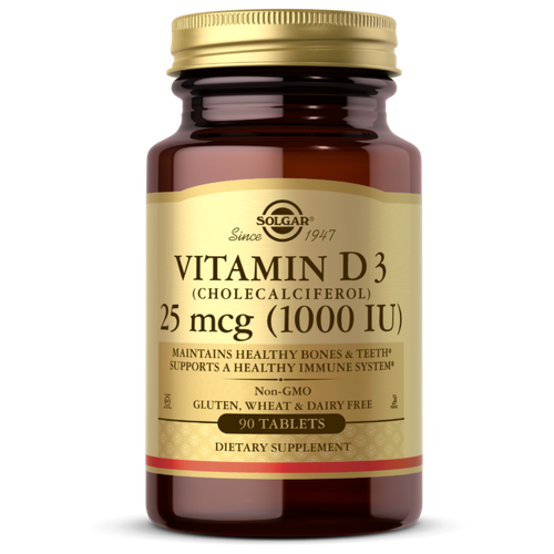 Vitamin D3 (Cholecalciferol), 1000 ME, 90 .   , -, 