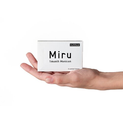 ���������� ���������� ����� �� ����� Menicon Miru 1month Multifocal, 6 ��., R 8,6, D -1,25, ADD: ������, 1 ��.