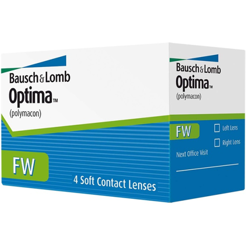 ���������� ���������� ����� BAUSCH+LOMB Optima FW, 4 ��., R 8,4, D -3,75, 1 ��.