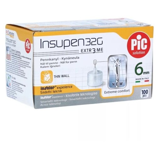    (INSUPEN)  -: 31G, 0.25 mm  6 mm, 100    , -, 