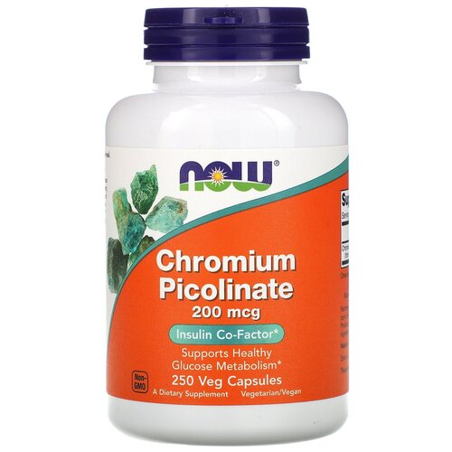  NOW Chromium Picolinate, 190 , 100 , 200 , 250 .   , -, 