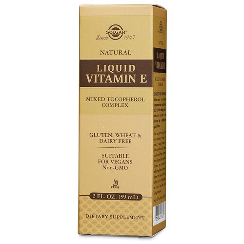 Solgar Liquid Vitamin E ., 59 , 110    , -, 