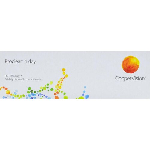 ���������� ����������� ���������� ����� CooperVision Proclear 1 Day, 30 ��., R 8,7, D -1,25, 1 ��.