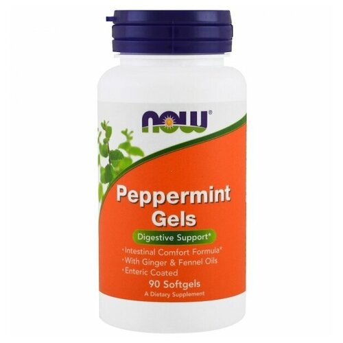 NOW Peppermint Gels 90    , -, 