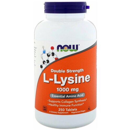  NOW L-Lysine, 250 , 1000 , 250 .   , -, 