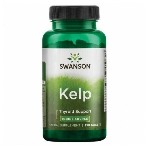 SWANSON KELP (IODINE) 225 MCG - 250    , -, 