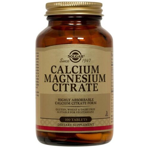 Solgar Calcium Magnesium Citrate ., 100 .   , -, 