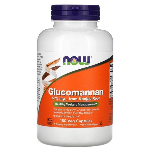  NOW Glucomannan, 200 , 180 .   , -, 