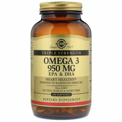 Omega 3, Solgar,  3,  , 950,100    , -, 