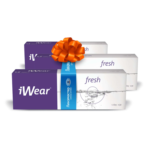 ���������� ����������� ���������� ����� iWear Fresh, 90 ��., R 8,7, D -4,25
