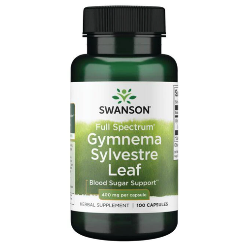 Swanson Gymnema Sylvestre Leaf 400 mg Full Spectrum (   400 ) 100  (Swanson)   , -, 