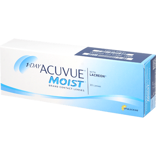 ���������� ����������� ���������� ����� ACUVUE 1-DAY MOIST.., 30 ��., R 8,5, D +4,5, 1 ��.