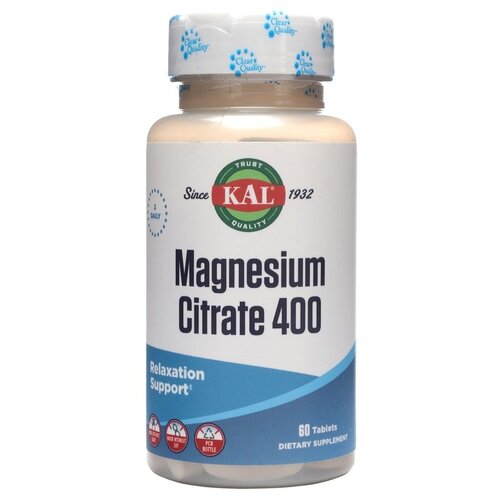 Magnesium Citrate 400  ( ) 60  (KAL)   , -, 