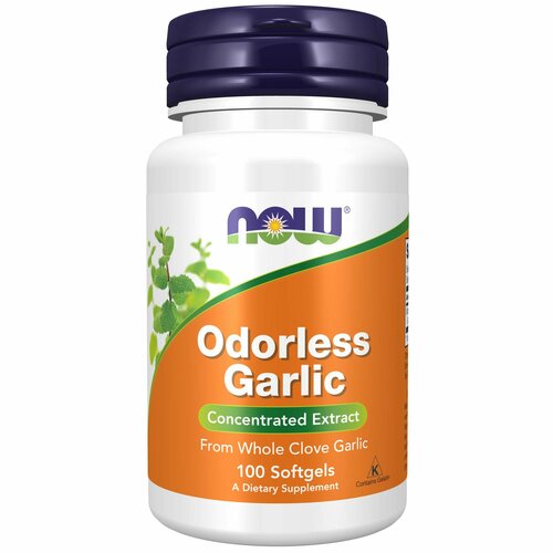 NOW Odorless Garlic,    , 100    , -, 