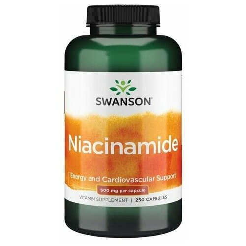   Swanson Niacinamide 500 mg (250 )   , -, 