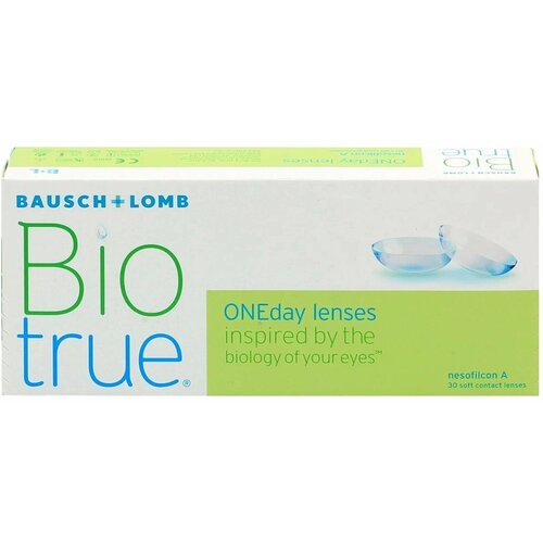   Bausch & Lomb Biotrue ONEday, 30 ., R 8,6, D -1, 1 .   , -, 