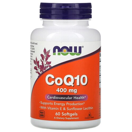  NOW CoQ10 400       , 190 , 400 , 60 .   , -, 