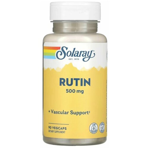 Solaray, Rutin, , 500 , 90     , -, 