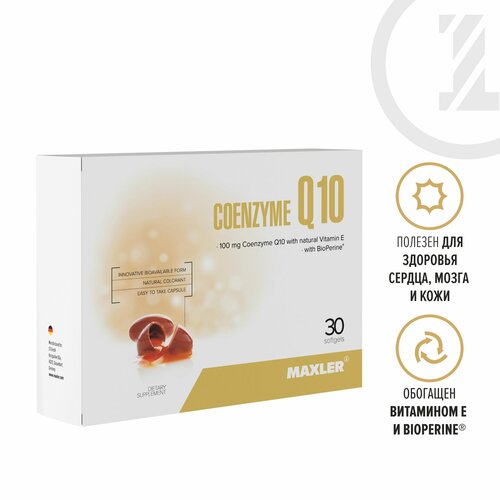  Q10 +   Maxler Coenzyme Q10 (with BioPerine) 30 .   , -, 