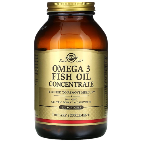 Solgar Omega-3 Fish Oil Concentrate ., 150 , 300 , 120 .,    , -, 