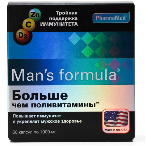 ���������� Man's formula ������ ��� ������������ ����., 120 �, 60 ��., 1 ��.