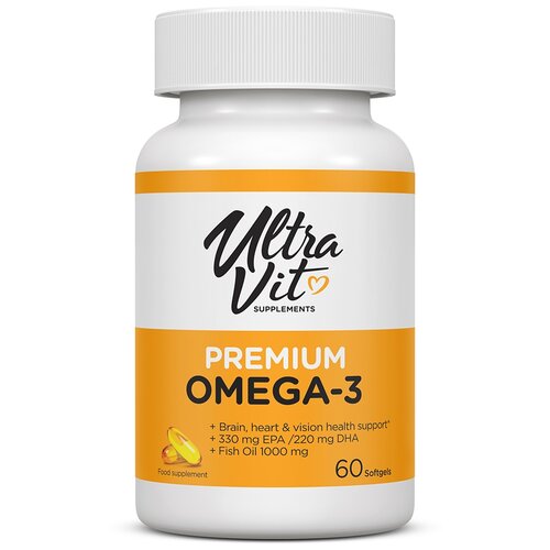 UltraVit Premium Omega-3 ., 200 , 60 .   , -, 