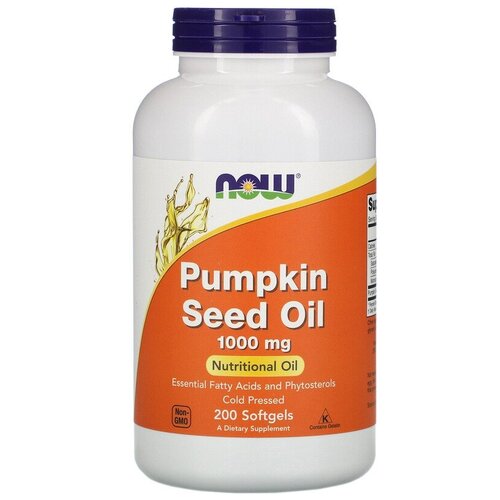  NOW Pumpkin Seed Oil 1000 , 420 , 1000 , 200 .   , -, 