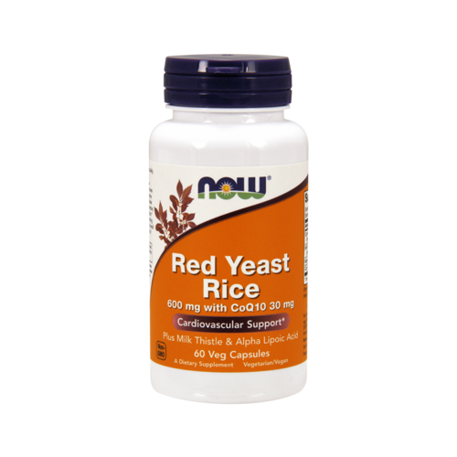  NOW Red Yeast Rice 600  + Q10 30 , 100 , 60 .   , -, 