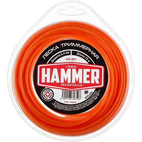   Hammer 216-821 2.4  15  1 . 2.4 