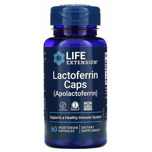 Life Extension Lactoferrin Caps () 60    , -, 