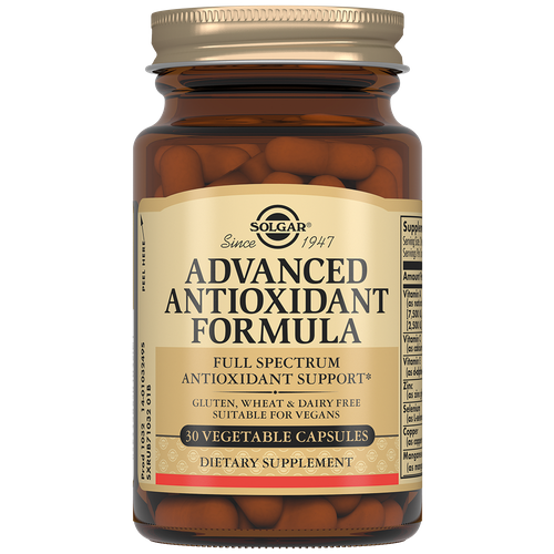 ���������� ������ ��������������� ������� 870 ��, 30 ������ (Solgar, Antioxidant Formula) [0001954]