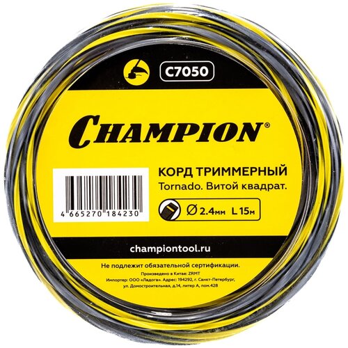   Champion Tornado 2.4   15  ( )   , -, 