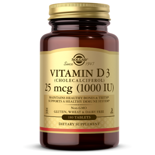 Vitamin D3 (Cholecalciferol), 1000 ME, 270 , 180 .   , -, 