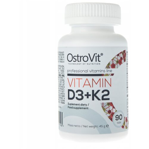 OstroVit Vitamin D3 + K2 ., 2000 IU + 100 , 100 , 90 .   , -, 