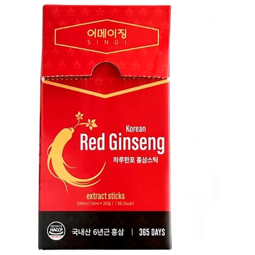 SINGI Korean Red Ginseng  -, 10 , 300 , 30 .   , -, 