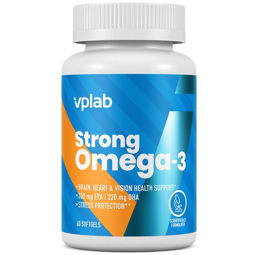 VPLab Strong Omega-3 ., 87 , 60 .   , -, 