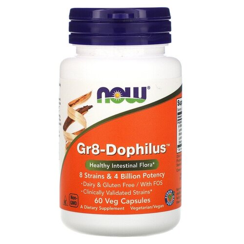  NOW Gr8- Dophilus, 100 , 60 .   , -, 